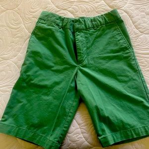 Green Polo short, youth size 12